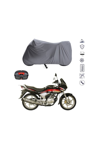 Honda Cbf 150 Arka Çanta Uyumlu Motosiklet Branda Su Geçirmez Motor Branda