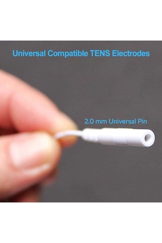 TıpTeknikMarket 10 Paket, 40 Adet Tens Elektrod Pedi 5x5 cm Extra Güçlendirilmiş Dayanıklı Köpük Yüzey