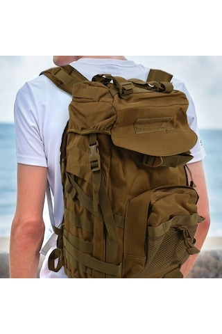 Silkroadselect Günlük Sırt Çantası,dağcılık Spor Sırt Çantası Sırt Çantası Sırt Çantası Kamp Yürüyüş Açık Büyük Su Geçirmez Sırt Çantası Kurt Kahverengi P3ıwbo Kahverengi