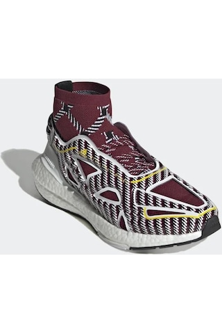 Adidas By Stella Mccartney Ultraboost 22 Elevated Shoes Gy4415-01 Collegiate Burgundy Cloud White Yellow Bordo