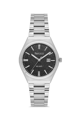 Ferrucci Fer.03706m.01 Çelik Kordon Kadın Kol Saati Metalik Gri