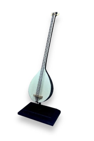 Atöyle Sezer Ahşap Mavi Saz -