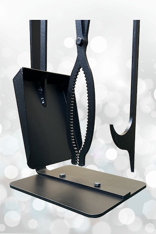 Şömine Seti Kürek Maşa Ateş Demiri Takımı Soba Şömine Aksesuar Set