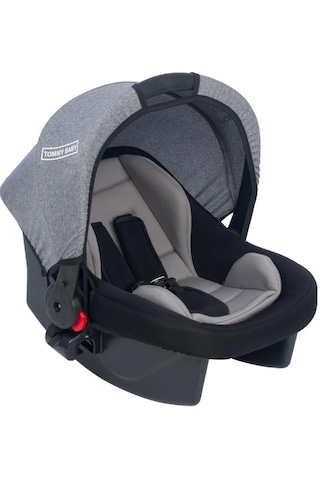 Tommy Baby Elegant Yenidoğan Seti Bebek Arabası Beşik Ana Kucağı Gri