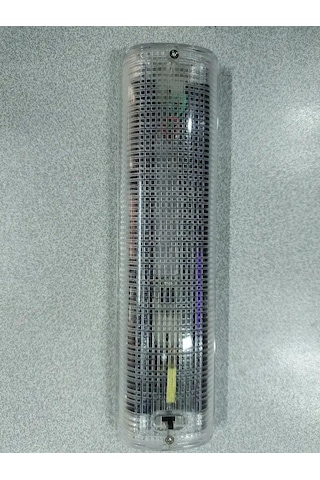 Mor Floresan Lamba 12 Volt Mor Tavan Lambası Dügmeli Aydınlatma