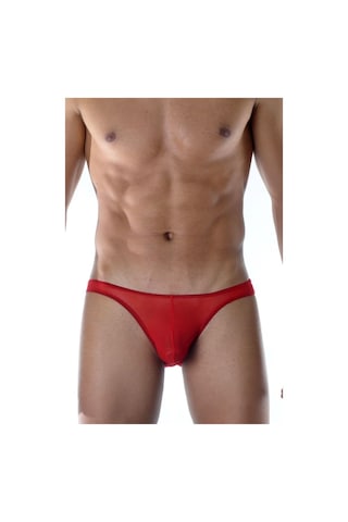 Terry Pau Don Moris Transparan Erkek Slip (Dm111890) Kırmızı
