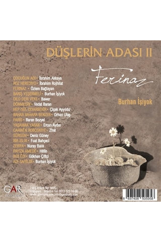 Düşlerin Adası Düşlerin Adası Iı Ferinaz CD