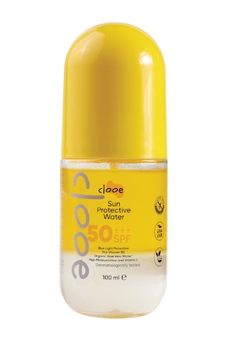 Clooe Vegan Çift Fazlı Çok Yüksek Korumalı Güneş Suyu SPF50 100 ML