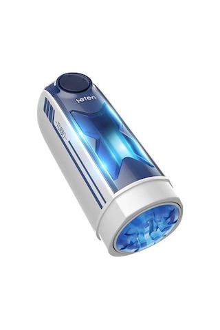 Zaga Oyun Usb Şarjlı Isıtmalı İleri Geri Hareketli Titreşimli Vakum Ayarlı Masturbatör - Leten Green Bird