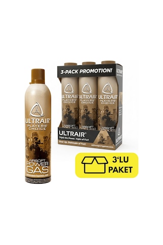 Asg Ultraır Aırsoft Green Gas 14571 - 3'lü Paket