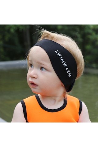 Owli Swimwarm Kulak Koruyucu Bebek Siyah Siyah