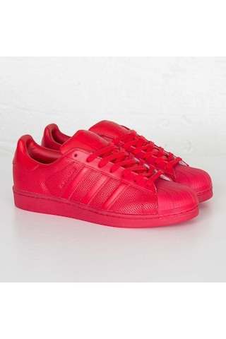 Adidas Superstar Adicolor Scarlet Red Spor Ayakkabı ART S80326 (480029363) Kırmızı