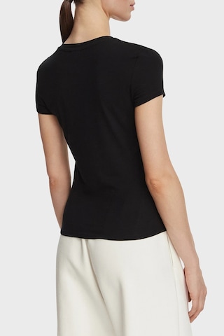 Guess Lotus T Shirt Kadın T Shirt V6yı24 K4787 Jblk Siyah