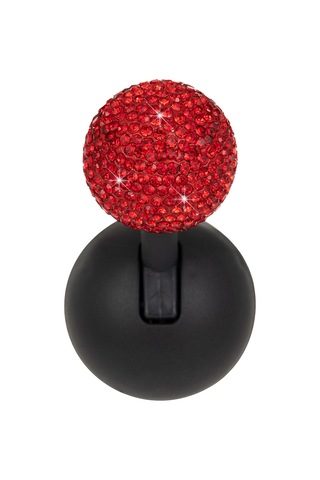 Araba Tek Düğmeli Başlangıç Kolu Benzersiz Rhinestone Top Çubuğu Rocker Joystick Ergonomik Olarak Rahat Kullanım İçin Tasarlanmış Lotus Purple