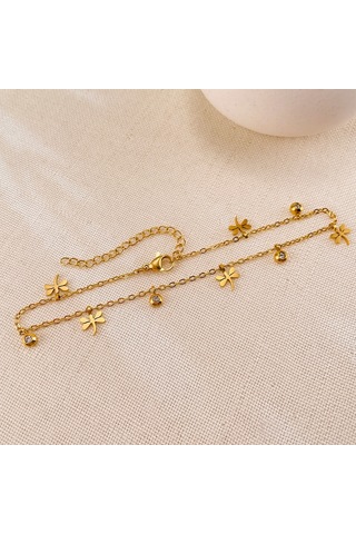 Sones Opk Gz189 Paslanmaz Çelik Yusufçuk Kolye Bileklikleri Altın