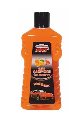 Cilalı Oto Şampuan 1000 Ml Portakal Kokulu Cilalı Şampuan