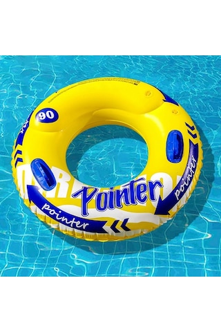 Havuz Kaplı Kalınlaşmış Kolu İle Yüzme Simidi Şamandıra Yüzme