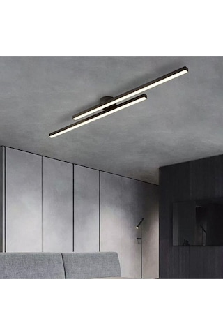 Led Avize Tavan 3renk Gri
