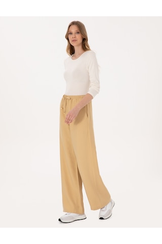 Pierre Cardin Kadın Kum Pantolon Kanvas-chino 50318198-vr085 Kum