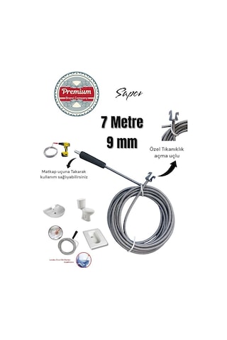 Lavabo Gider Açıcı Matkap Özel Uçlu Kanal Susta Matkap Ucuna Takarak Kullanabilirsiniz