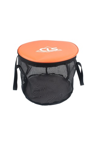 Outdoor 30l 4 In 1 Pvc Katlanır Çift Balıkçı Sepeti