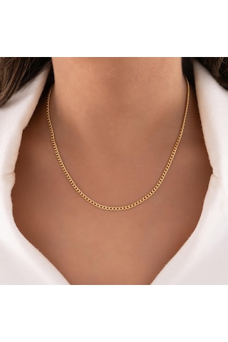 Gurmet Zincir 14 Ayar Altın 3 Mm