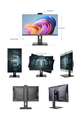 Redrock Highline PT585016R51N24P i5-8500 16 GB 512 GB SSD 23.8" Free Dos AIO Masaüstü Bilgisayar