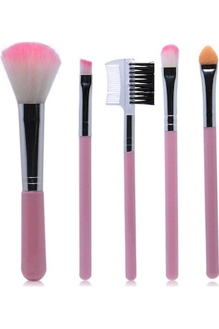 5 Adet/grup Göz Farı Vakfı Kaş Eyeliner Kirpik Dudak Fırçası Makyaj Fırçaları Kozmetik Aracı