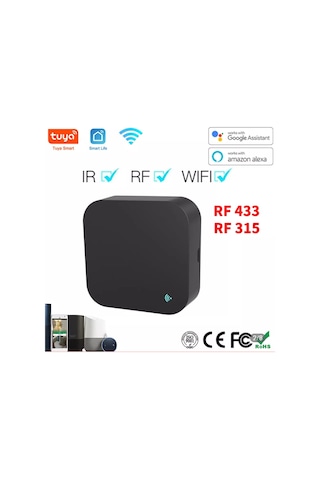 Tuya Akıllı Wifi Destekli+ Rf+Ir+ Uzaktan Kumanda