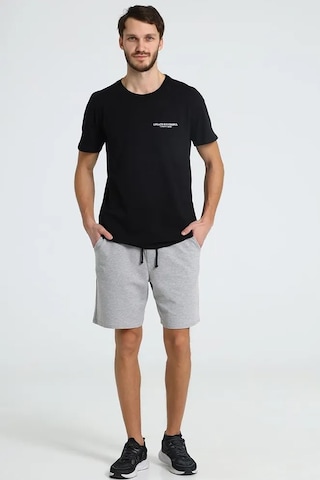 Unisex Pamuklu Rahat Penye Şort