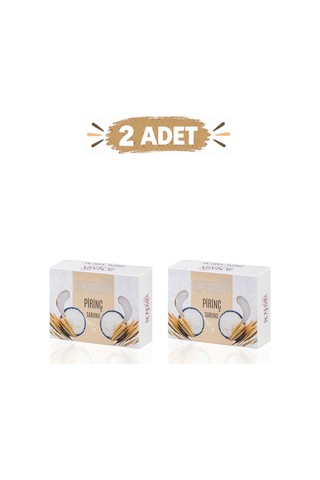 Rosemix - 291 - - Pirinç Sabunu Kutulu 90 Gr - 2 Adetlik - Shophnrl - Set Ürün Diğer