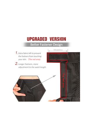 Geeroyoo Yetişkinler İçin Siyah Spandeks Kayak Koruma Kısa Pantolonu - S Beden Diğer