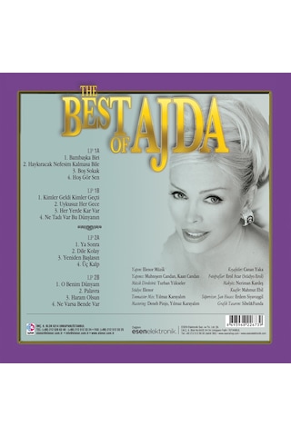 Ajda Pekkan - The Best Of Ajda - 2 Plak