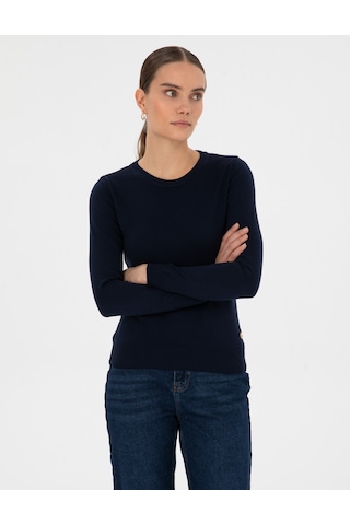 Pierre Cardin Kadın Lacivert Kazak /triko 50315758-vr033 Lacivert