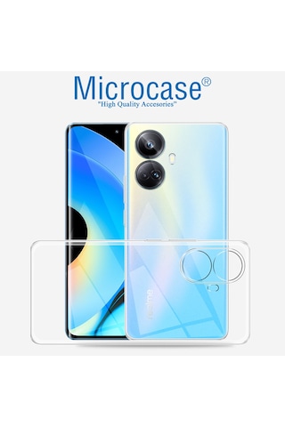 Realme 10 Pro Plus Slim Serisi Soft Silikon Kılıf - Şeffaf Al3324