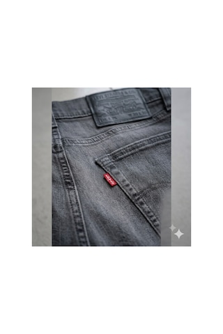 Levi's 502 Tap Erkek Dar Paça Tapered Likralı Kot Pantolon-0275 Füme