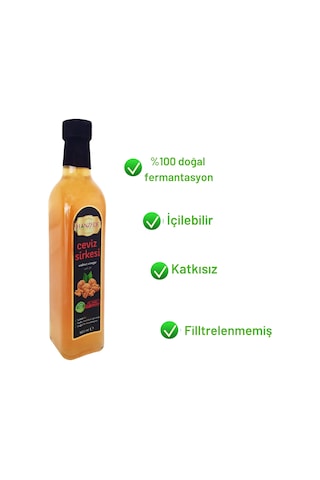 Hanzade Bitkisel Ceviz Sirkesi 2 x 500 ML