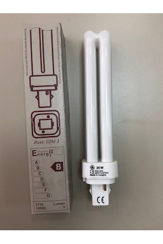 10 Adet General Elk. Plc Lamba 26w/840 2p 4000 Kelvin 1710 Lümen