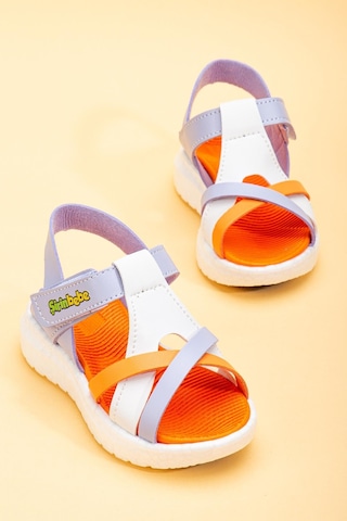 Şirinbebe Şiringenç Yüz Direkli Çapraz Bantlı Ortopedik Lila Kız Bebek Kız Çocuk Sandalet-3094-lila Lila