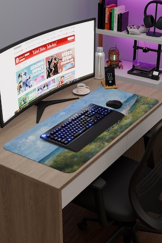 Vinland Saga Anime V3 - 90x40 Xxl Gaming Kauçuk Kaymaz Taban Mouse Pad Fare Altlığı