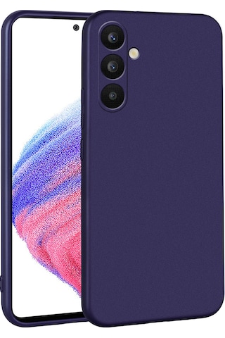 Zore Galaxy Uyumlu A34 Kılıf Premier Silikon Kapak - Siyah Siyah