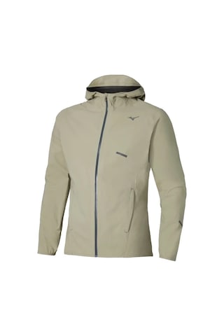 Mizuno Waterproof 20k Hooded Jacket Erkek Yağmurluk Kahverengi Çok Renkli