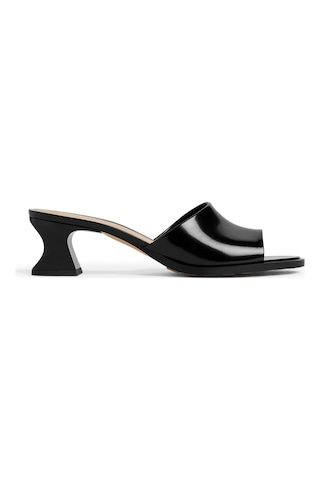 Bottega Veneta Cha-cha Deri Terlik - Şık Ve Zamansız Tasarım 312-siyah