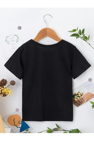 Noıssey Kod:vsk Siyah Çocuk T-shirt Kids-kuş-tüyü-