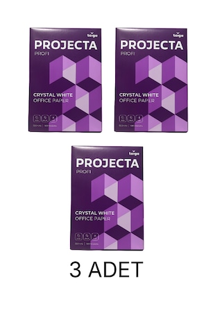 Projecta A4 Kağıdı 3 Top 3 Top