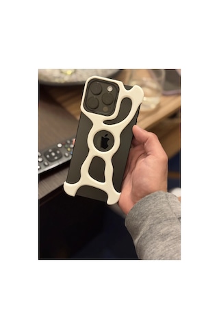 Apple iPhone Uyumlu 16 Pro Max Şeffaf İskelet Tasarım Kılıfı - Dayanıklı Ve Şık Koruma