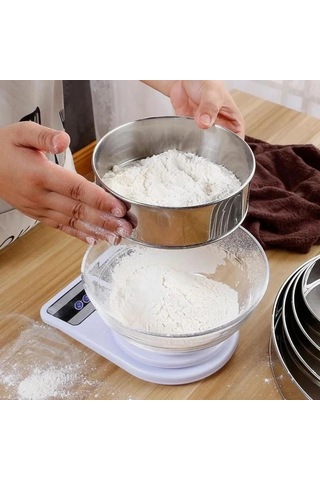 Dijital Mutfak Terazisi, 10 Kg Kapasiteli, 1g Hassasiyetli, Lcd Ekranlı, 5 Birimli Ölçüm, Dara Fonksiyonlu 2 Adet P Diğer