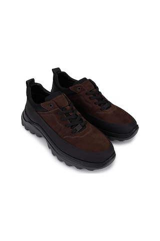 Tamer Tanca Erkek Hakiki Deri Kahverengi Sneakers & Spor Ayakkabı 298 3256-25283 Erk Ayk Sk25-26 Kahve Dante Kahve