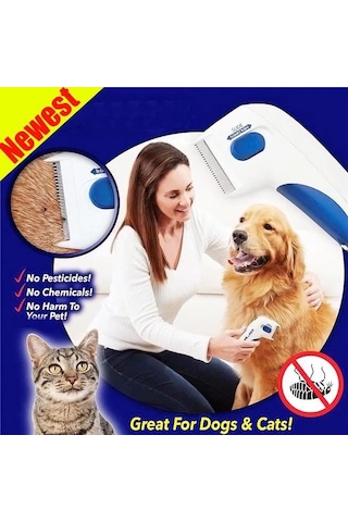 Northcity Flea Doctor Kedi Ve Köpekler İçin Pilli Pire Tarağı