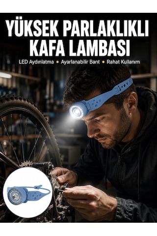 Hafif Ve Taşınabilir Kamp Kafa Lambası Ayarlanabilir Işık Yeni Nesil - Lisinya Diğer